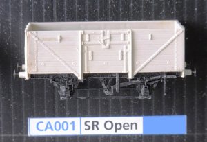 CA001 - SR17'6" 8 Plank Wagon With Side and Cupboard  Doors + 9' u/f, plastic