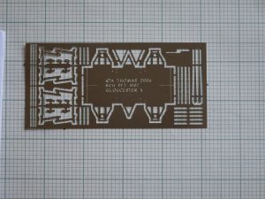 AT024 - RCH 1907 9ft Independent with  Gloucester V hanger, etched