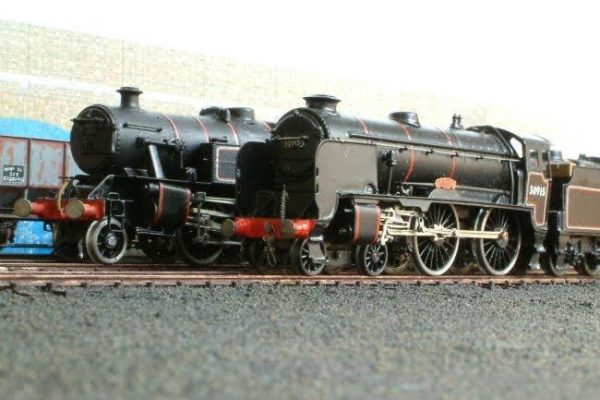 Fairburn and schools Both Worsley Works kits built by George Mitcheson