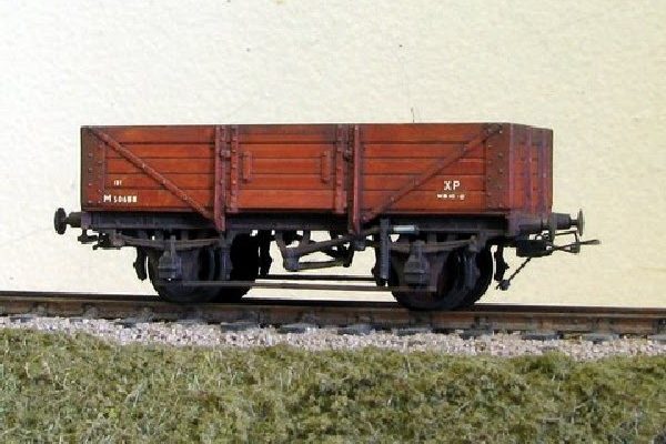 LMS 12T 5 plank open wagon