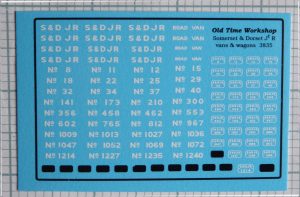OT003 - S&DJR Freight