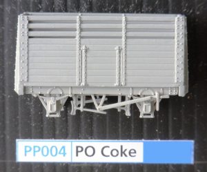 PP004 - 7 plank 16' side door only, POW coke wagon. plastic