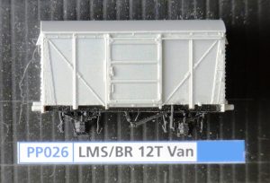 PP026 - LMS/BR 17’6” 12 Ton Corrugated End Van - Plywood Sides, plastic