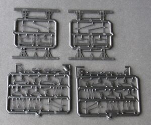 PP030 - 9' wb 17'6" Steel & Wood Chassis, plastic