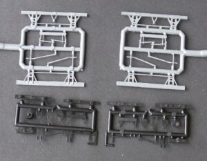 PP031 - 10' wb 17'6" Steel & Wood Chassis, plastic