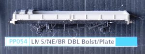 PP054 - LMS/LNER/BR 27' Plate (LMS D2093) Or Double Bolster (LMS D2105), plastic