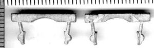RS035 - Clasp Brakes 10.5 coach wheels, wm