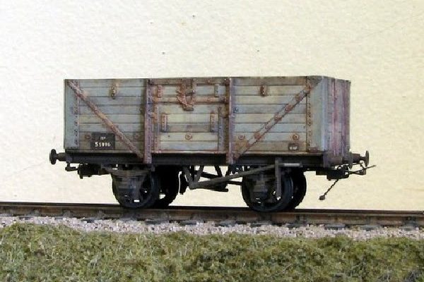 SR 12T 8 plank open wagon