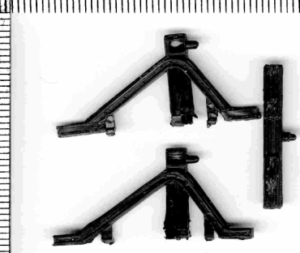 TBS - Plastic moulded rail built stop kit, designed for 12mm  (Pack of 4)