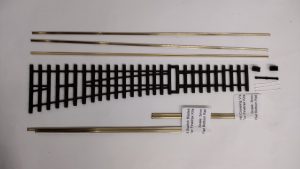 TFT201 - Finetrax turnout kits 12mm Gauge Code 80 FB rail B6 - Left hand