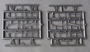 PP009 - 10'6" wheel base 19'chassis wood & steel, plastic