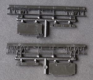 PP023 - 16' wheel base 24' BR Brake van underframe with integral Footboards, plastic