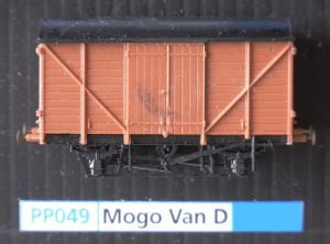 PP049 - GWR 17'6" Mogo Motor Car Van D. 	G31 + 10' u/f