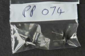 PP074 - Buffer head, 5.5mm Diameter Large round buffer for Brush Type 4/Class 47. Turned Head