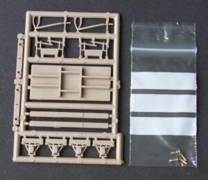 SL002 - RCH 1907. 9ft WB chassis with buffers, plastic