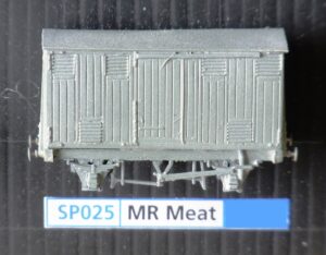 SP025 - LMS MR 16'6" Refrigerated Meat Van to D396 (needs 10' u/f), plastic