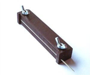 TFJ203 - Finetrax jig for filing flat bottom rail used in 12mm point kits