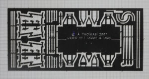 AT021 - LSWR 9ft D1309 & D1311, etched