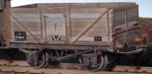 CA003 - LMS/LNER/RCH 1923 Spec. 16'6" 7 Plank Open, Side + End Doors, T stanchions, plastic
